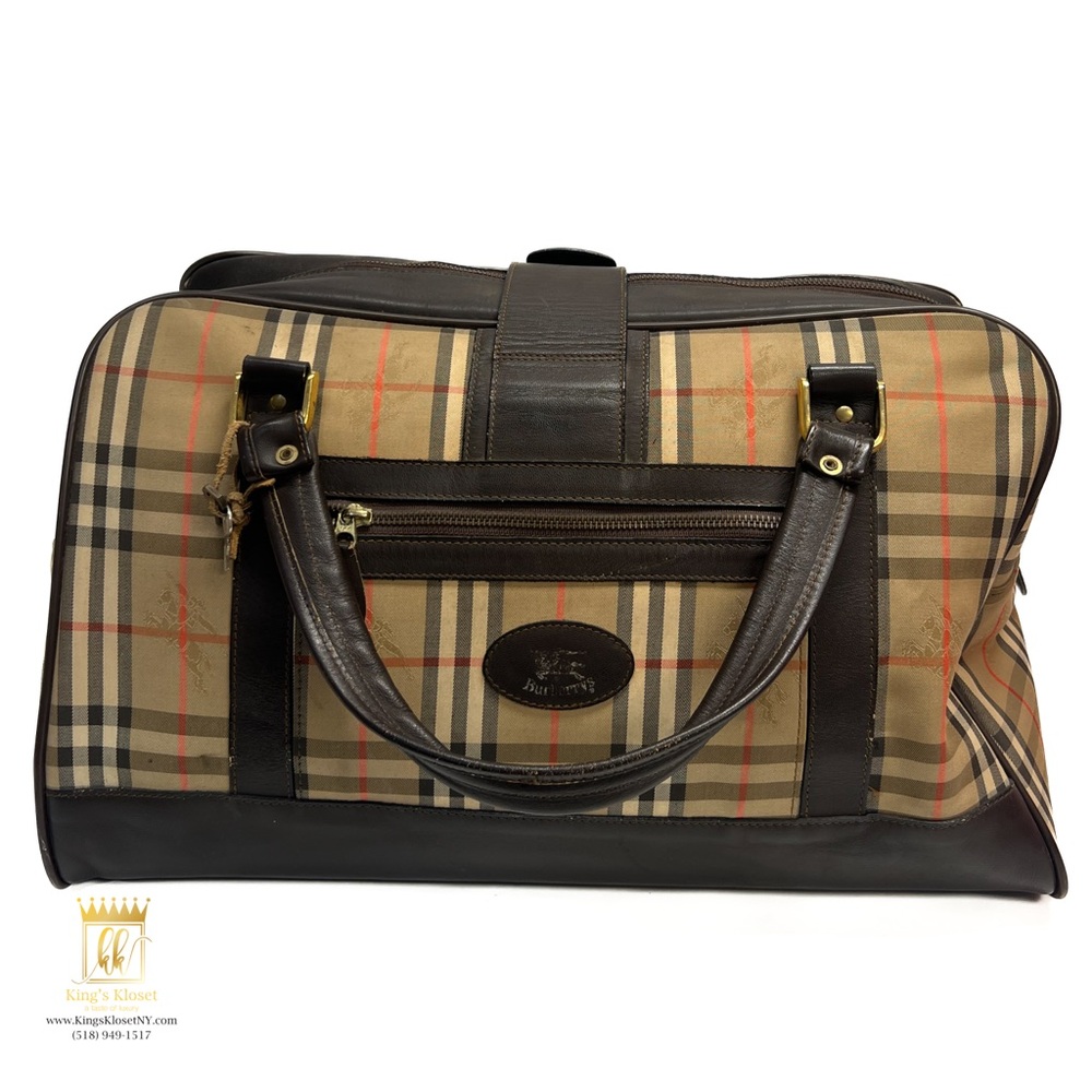 Burberry Vintage Duffle Bag